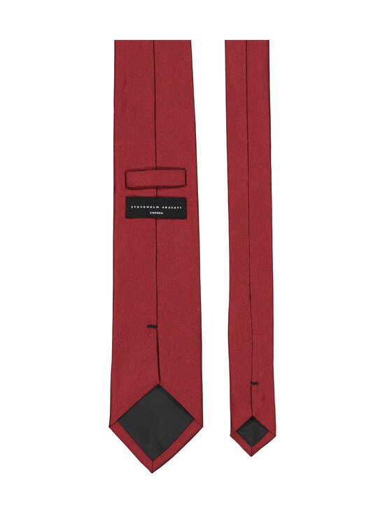 Stockholm Kravatt - Silk Solid -silkkisolmio - 027 RED | Stockmann - photo 2
