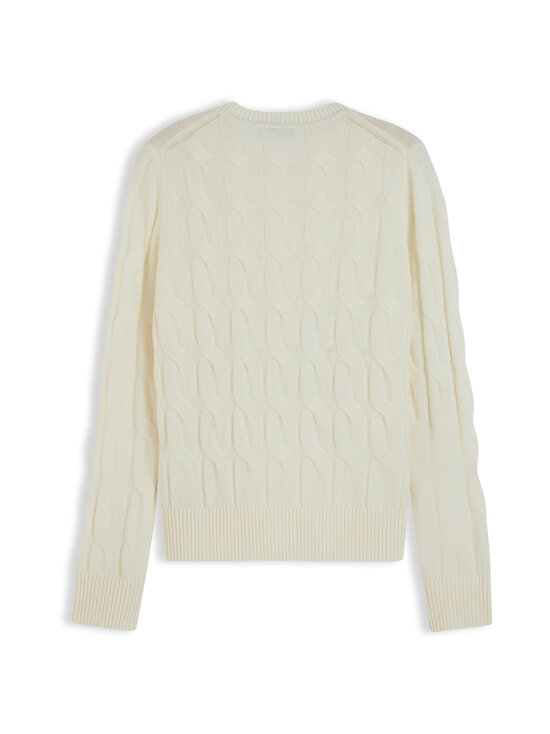 Tommy Hilfiger - Soft Wool -palmikkoneule - Z00 IVORY PETAL | Stockmann - photo 2