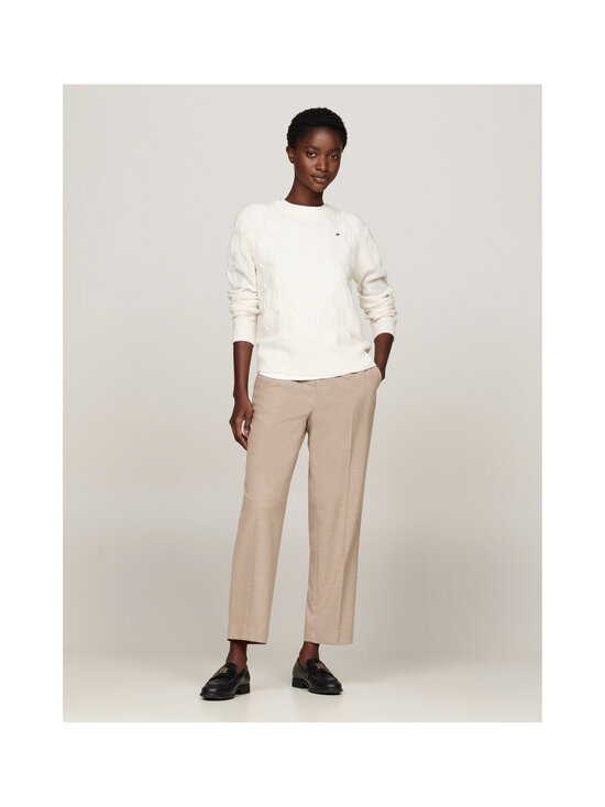 Tommy Hilfiger - Soft Wool -palmikkoneule - Z00 IVORY PETAL | Stockmann - photo 4