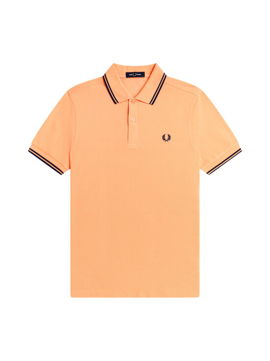 Fred Perry - The Twin Tipped -pikeepaita - PEACH / FRENCH NAVY / FRENCH N | Stockmann - photo 1