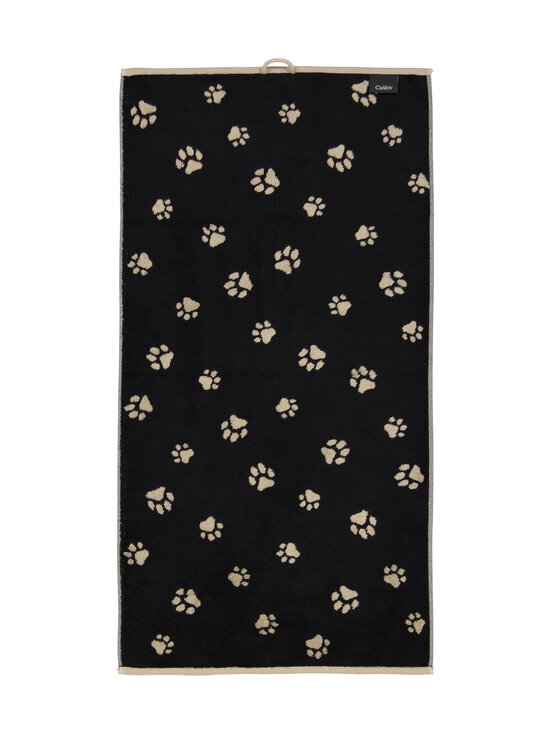 Cawo - Rätik We love Dogs Paws 80 x 150 cm - 93 BLACK/BEIGE | Stockmann - photo 2