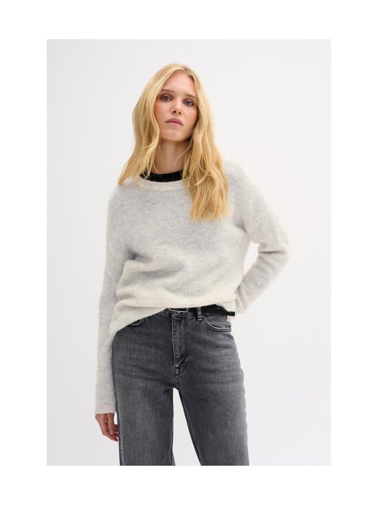 MY ESSENTIAL WARDROBE - 05 The Knit Pullover -neulepusero - 100378 LIGHT GREY MELANGE - photo 4 MY ESSENTIAL WARDROBE - 05 The Knit Pullover -neulepusero - 100378 LIGHT GREY MELANGE | Stockmann - photo 4