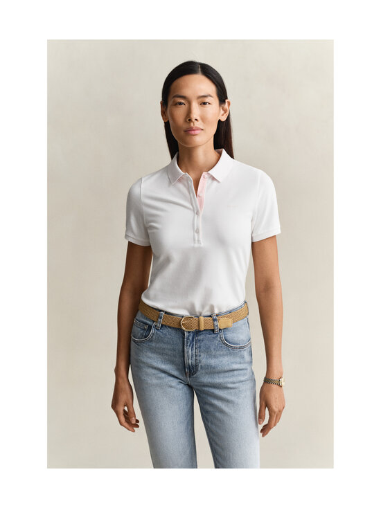 GANT - Poolosärk Slim Contrast Color - 110 WHITE | Stockmann - photo 2