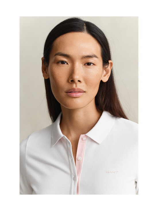 GANT - Poolosärk Slim Contrast Color - 110 WHITE | Stockmann - photo 4