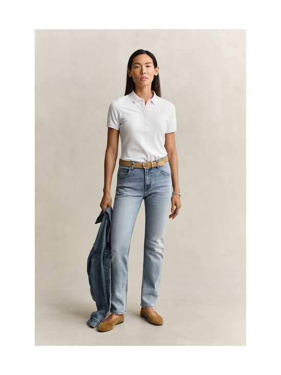 GANT - Poolosärk Slim Contrast Color - 110 WHITE | Stockmann - photo 5