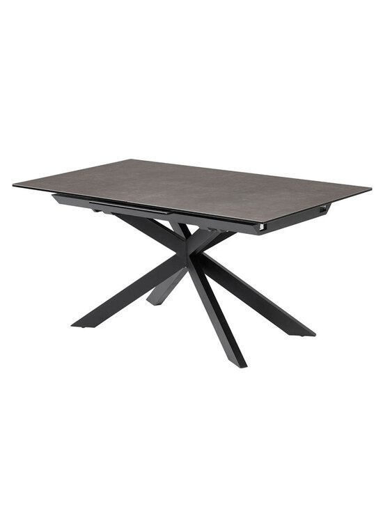 Kave Home - Atminda -jatkettava ruokapöytä musta 90 x 160/210 cm - BLACK | Stockmann - photo 1