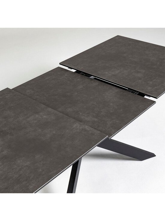 Kave Home - Atminda -jatkettava ruokapöytä musta 90 x 160/210 cm - BLACK | Stockmann - photo 3
