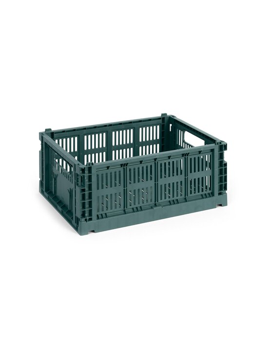 HAY - Säilituskast Colour Crate Medium, 26,5 x 34,5 x 14 cm - DARK GREEN - photo 1 HAY - Säilituskast Colour Crate Medium, 26,5 x 34,5 x 14 cm - DARK GREEN | Stockmann - photo 1