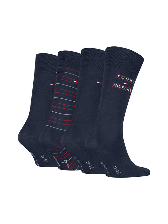 Tommy Hilfiger - Sokid Tommy Stripe, 4 paari - 001 NAVY | Stockmann - photo 2