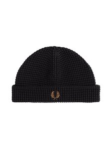 Fred Perry - Waffle-puuvillapipo - 102 BLACK | Stockmann
