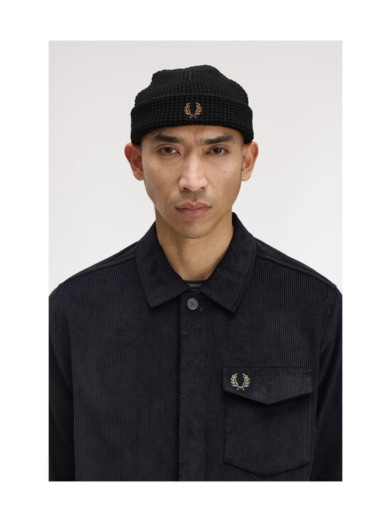 Fred Perry - Waffle-puuvillapipo - 102 BLACK | Stockmann - photo 4