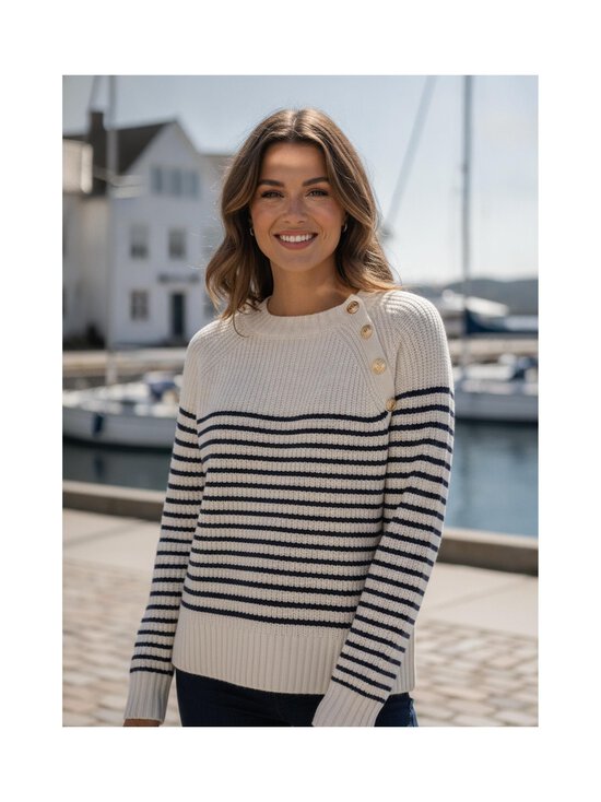 BMuir - Suomenlinna-merinoneulepusero - 011 OFF WHITE | Stockmann - photo 6