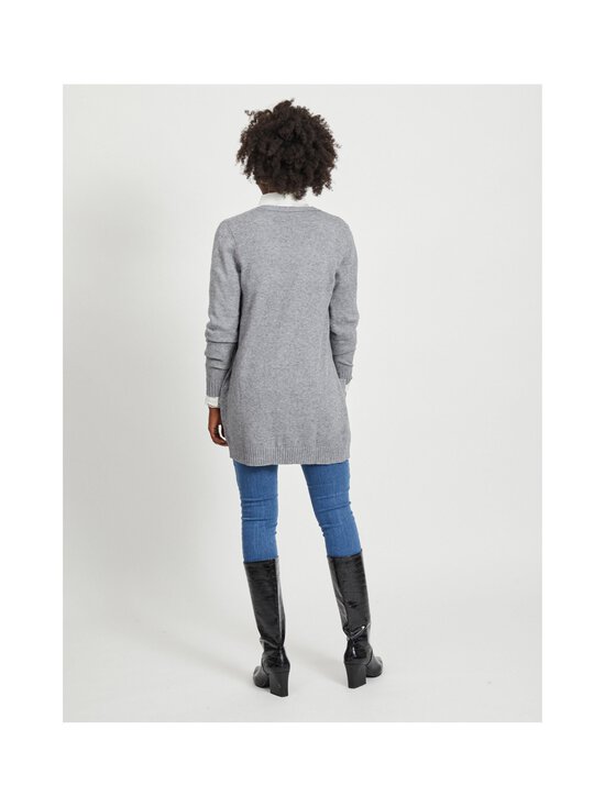 Vila - Viril-avoin neuletakki - MEDIUM GREY MELANGE - photo 4 Vila - Viril-avoin neuletakki - MEDIUM GREY MELANGE | Stockmann - photo 4