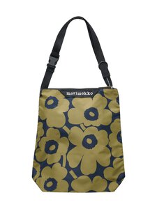 Marimekko - Neat Crossbody Unikko M -olkalaukku - 650 OLIVE GREEN, DARK BLUE | Stockmann