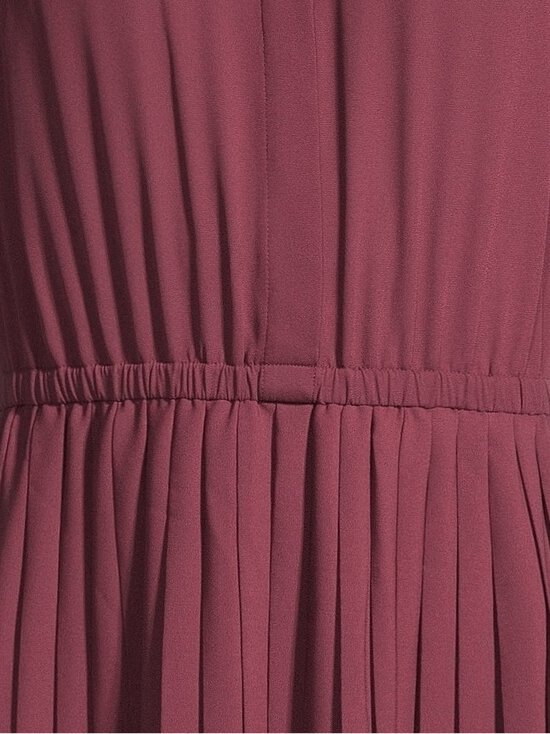 GANT - Plisēta midi kreklkleita - 656 PLUM WINE | Stockmann - photo 5