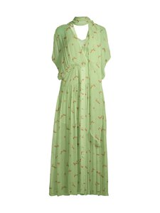 Ganni - Georgette Textured -silkkimekko - ZZ7 SEEDLING | Stockmann