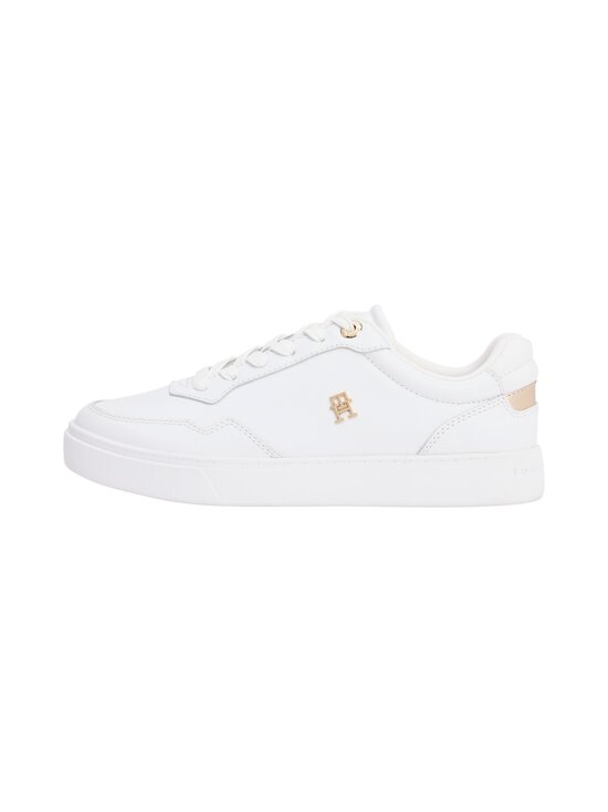 Tommy Hilfiger - Essential Elevated Court sporta apavi - 0HT WHITE/GOLD - photo 7 Tommy Hilfiger - Essential Elevated Court sporta apavi - 0HT WHITE/GOLD | Stockmann - photo 7