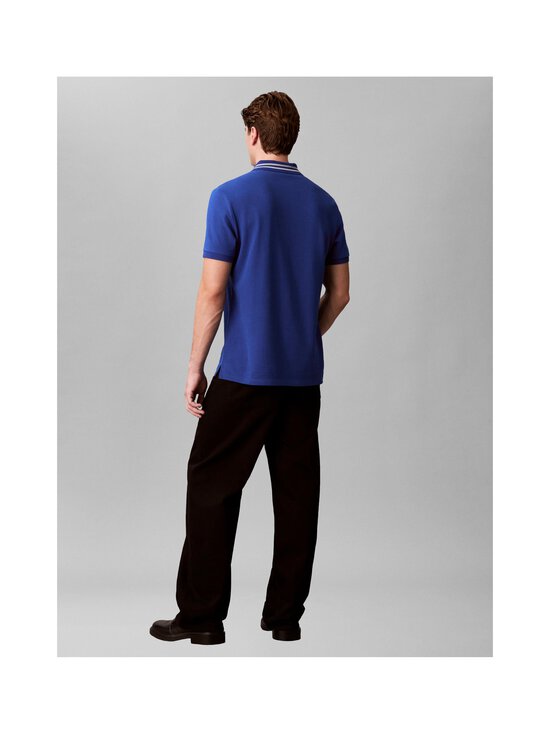 Calvin Klein Jeans - Monogram Tipped polo krekls - 2IL CHASE BLUE | Stockmann - photo 3