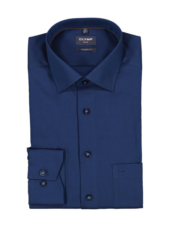 Olymp - Modern Fit Contrast Button -kauluspaita - 18 BLUE - photo 1 Olymp - Modern Fit Contrast Button -kauluspaita - 18 BLUE | Stockmann - photo 1