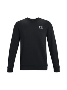 Under Armour - Icon Fleece Crew -collegepaita - BLACK | Stockmann