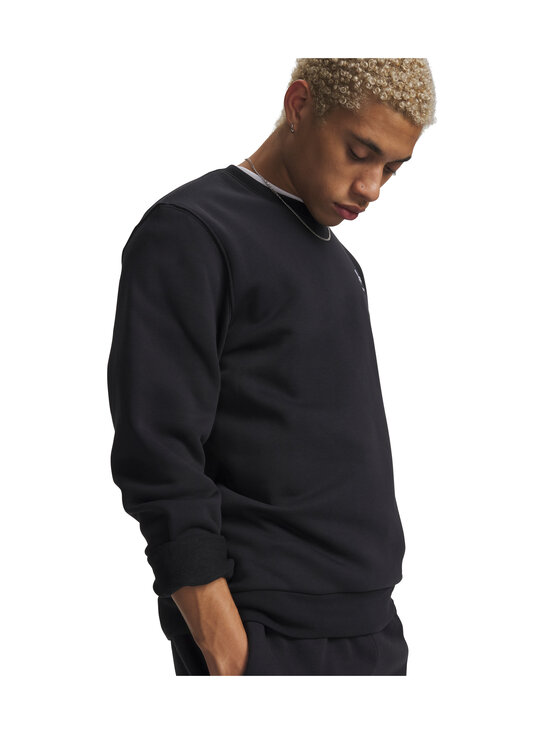 Under Armour - Icon Fleece Crew -collegepaita - BLACK | Stockmann - photo 3