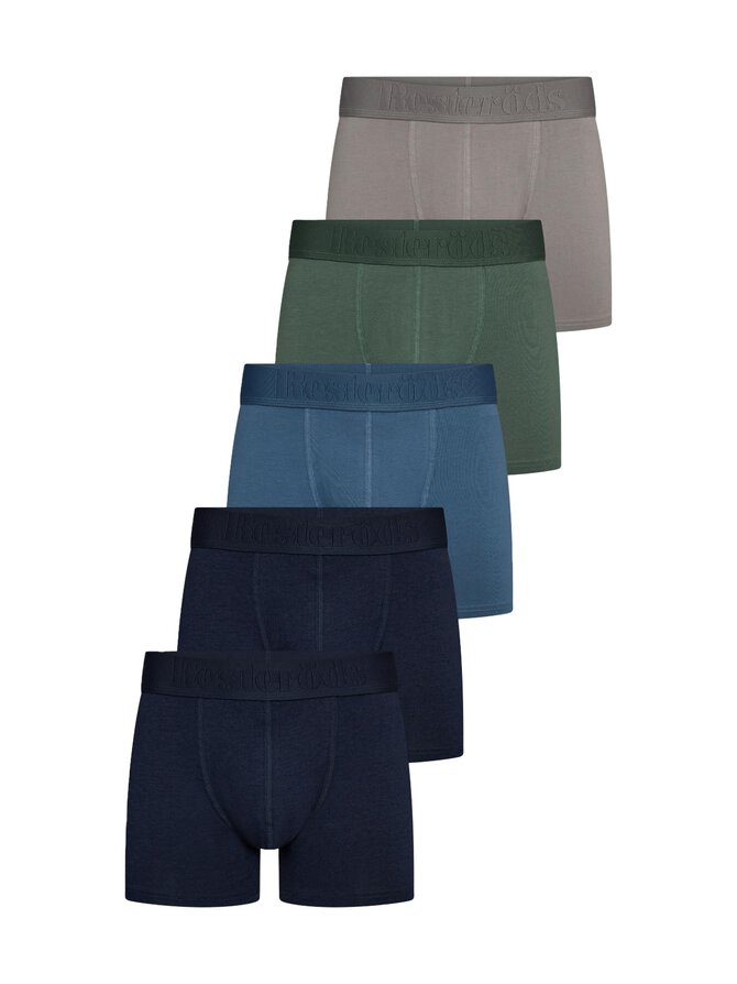 Resteröds - Gunnar Bamboo -alushousut 5-pack - Miehet