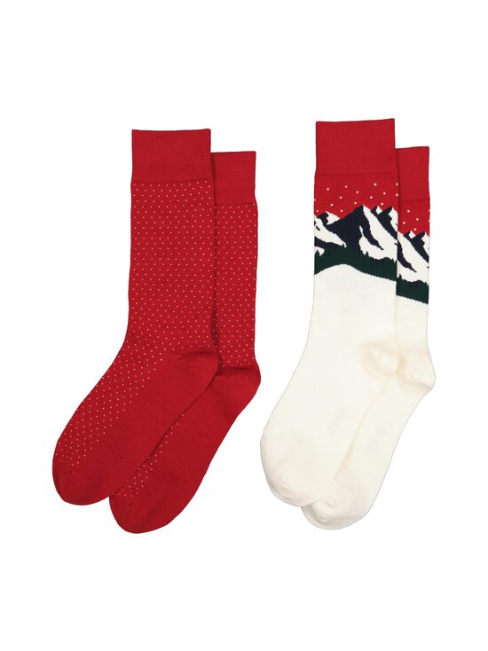 GANT - Ski Artwork -sukat lahjapakkauksessa 2-pack - 629 CHERRY RED | Stockmann - photo 2