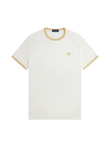 Fred Perry - Twin Tipped -paita - Y53 SNWHITE/HNYCOMB Fred Perry - Twin Tipped -paita - Y53 SNWHITE/HNYCOMB | Stockmann