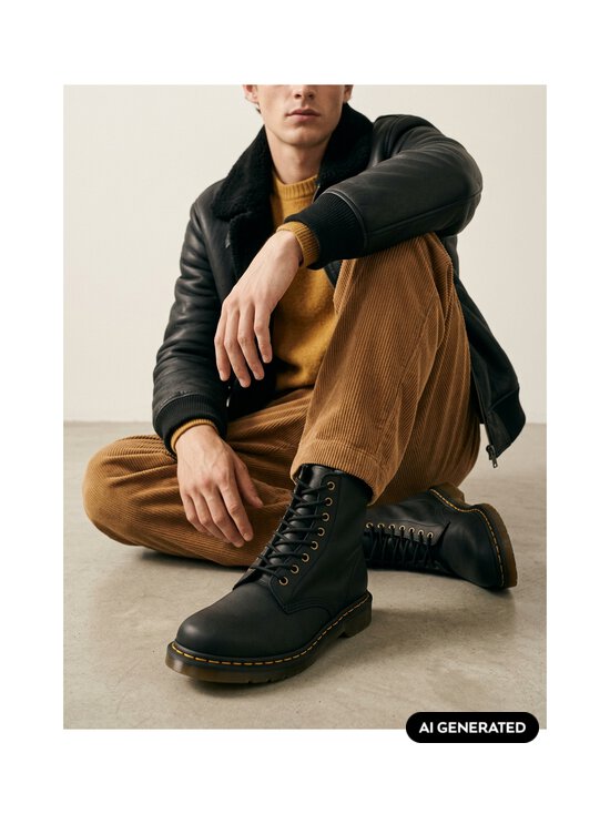Dr. Martens - 1460 Pascal Crazy Horse -nilkkurit - BLACK | Stockmann - photo 9