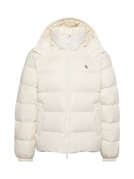 Calvin Klein Jeans - Zip Off Hood Down Puffer -toppatakki - YAF BRIGHT WHITE | Stockmann - photo 1