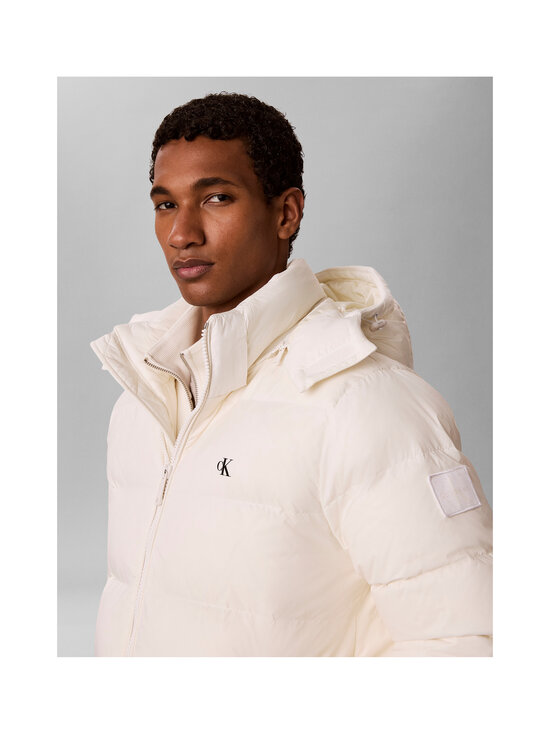 Calvin Klein Jeans - Zip Off Hood Down Puffer -toppatakki - YAF BRIGHT WHITE | Stockmann - photo 5