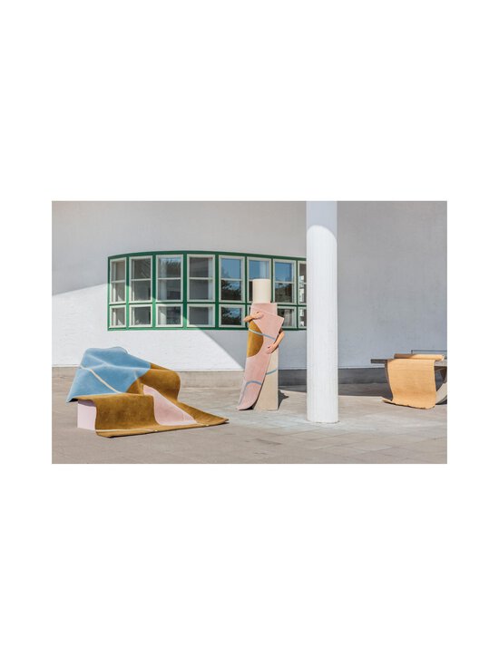 FINARTE - Ruukku-villamatto 200 x 300 cm - GOLD-BLUE - photo 5 FINARTE - Ruukku-villamatto 200 x 300 cm - GOLD-BLUE | Stockmann - photo 5