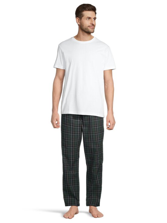 Cap Horn loungewear - New Haven -popliinipyjama - GREEN CHECK/WHITE | Stockmann - photo 2