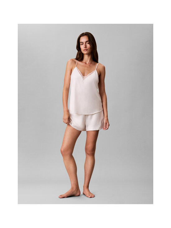 Calvin Klein Underwear - Cami Short Set -oloasusetti - 101 IVORY | Stockmann - photo 4