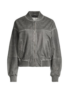 MY ESSENTIAL WARDROBE - MattyMW Bomber ādas jaka - 170 MEDIUM GREY RETRO WASH MY ESSENTIAL WARDROBE - MattyMW Bomber ādas jaka - 170 MEDIUM GREY RETRO WASH | Stockmann