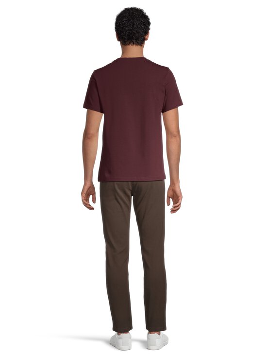 Filippa K - Stretch Cotton t-paita - NULL DARK BURGUNDY DARK BURGUNDY | Stockmann - photo 3