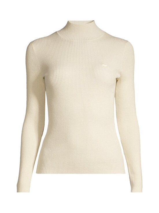 Maison Kitsuné - Baby Fox Fine Rib -pooloneule - 0383 ECRU | Stockmann - photo 1