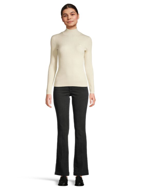 Maison Kitsuné - Baby Fox Fine Rib -pooloneule - 0383 ECRU | Stockmann - photo 2