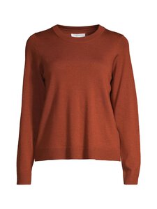 ESSENTIALS by Stockmann - Angelina-merinoneulepusero - BURNED ORANGE MEL 265532 | Stockmann