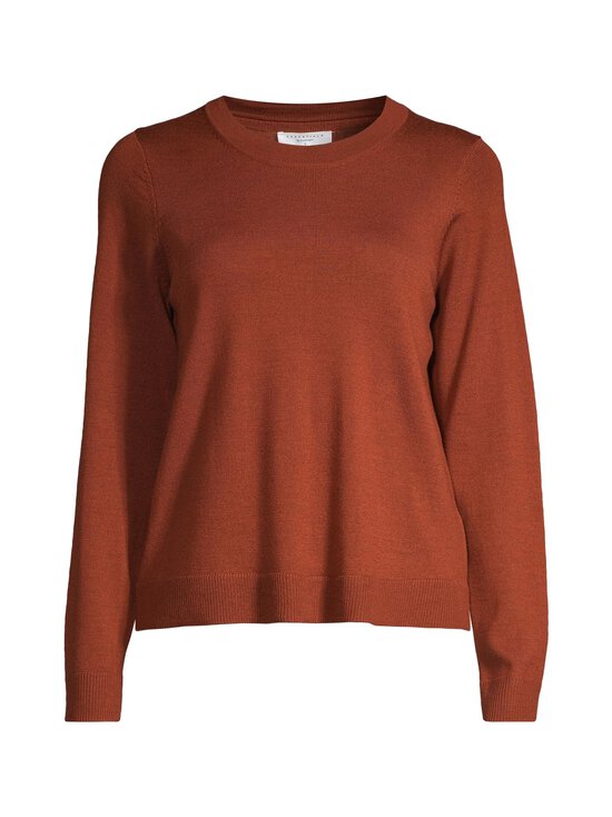 ESSENTIALS by Stockmann - Angelina-merinoneulepusero - BURNED ORANGE MEL 265532 | Stockmann - photo 1