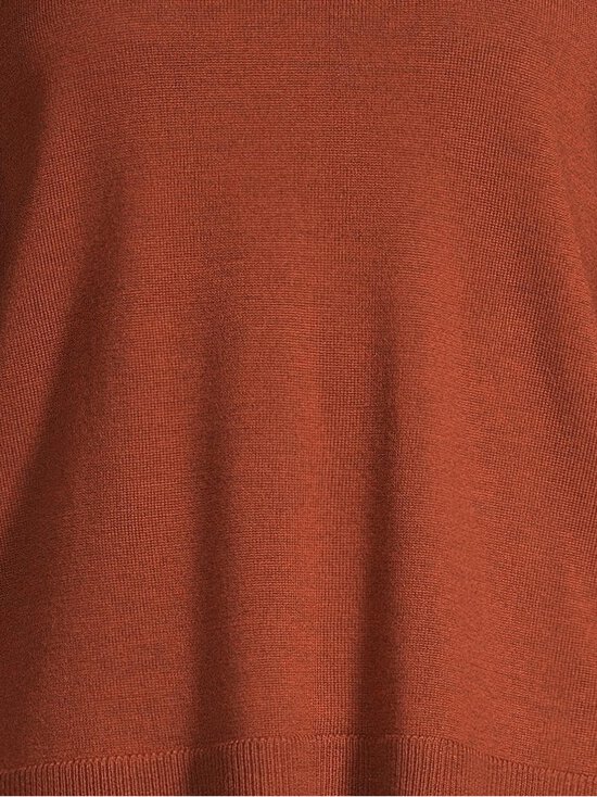 ESSENTIALS by Stockmann - Angelina-merinoneulepusero - BURNED ORANGE MEL 265532 | Stockmann - photo 4
