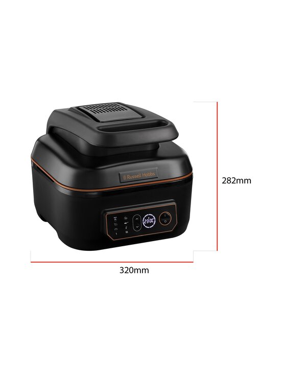 Russell Hobbs - Satisfry Air & Grill Multi Airfryer -monitoimikeitin 5,5 L - BLACK - photo 4 Russell Hobbs - Satisfry Air & Grill Multi Airfryer -monitoimikeitin 5,5 L - BLACK | Stockmann - photo 4