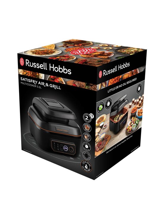 Russell Hobbs - Satisfry Air & Grill Multi Airfryer -monitoimikeitin 5,5 L - BLACK - photo 8 Russell Hobbs - Satisfry Air & Grill Multi Airfryer -monitoimikeitin 5,5 L - BLACK | Stockmann - photo 8