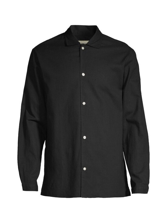 Officine Générale - Eloan krekls ar apkakli - BLACK - photo 1 Officine Générale - Eloan krekls ar apkakli - BLACK | Stockmann - photo 1
