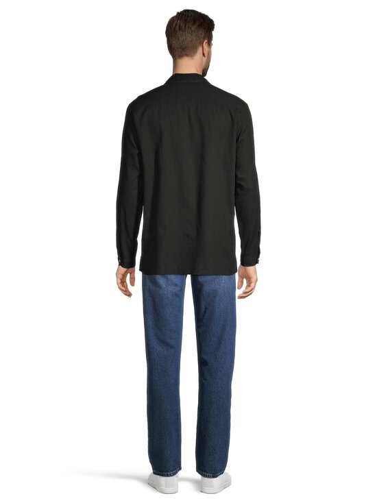 Officine Générale - Eloan krekls ar apkakli - BLACK - photo 3 Officine Générale - Eloan krekls ar apkakli - BLACK | Stockmann - photo 3