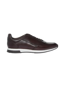 Loake - Bannister -nahkasneakerit - DARK BROWN CALF | Stockmann