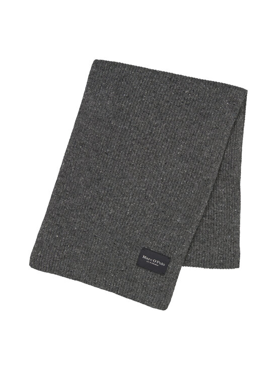 Marc O'Polo - Tweed adīta šalle - 969 GRAPHITE GREY MELANGE | Stockmann - photo 1