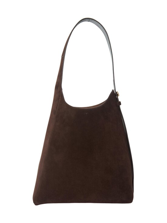 Tory Burch - Romy Suede Hobo -nahkalaukku - DARK COCOA | Stockmann - photo 1