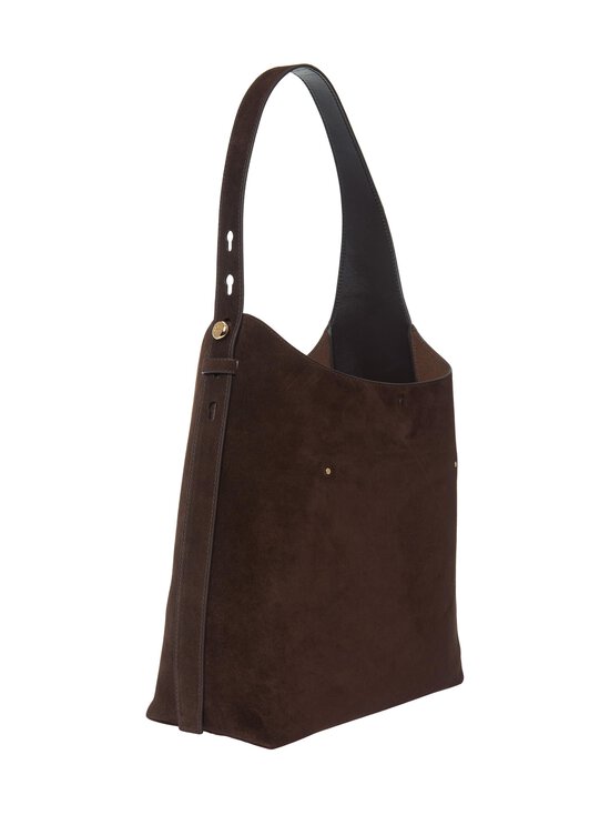 Tory Burch - Romy Suede Hobo -nahkalaukku - DARK COCOA | Stockmann - photo 2