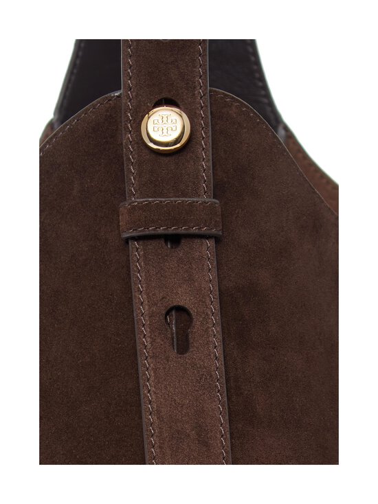 Tory Burch - Romy Suede Hobo -nahkalaukku - DARK COCOA | Stockmann - photo 4